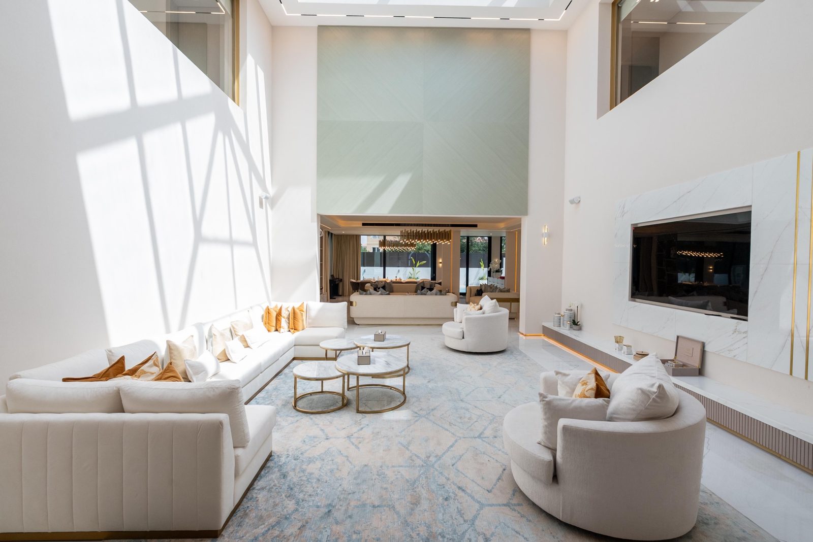 Double-height living